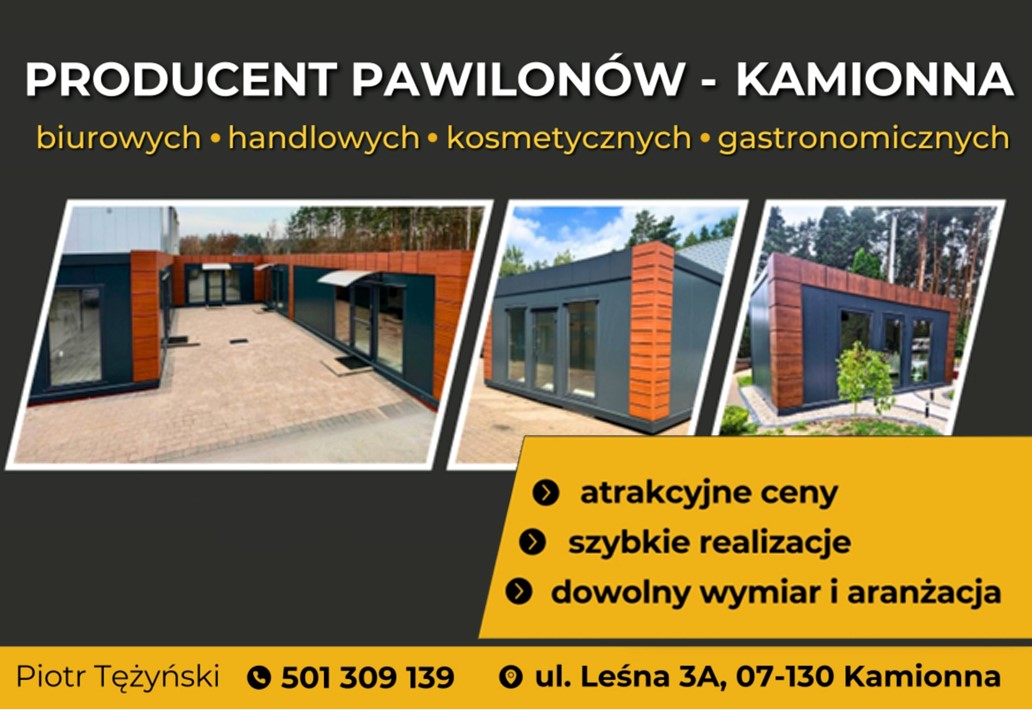pawilony handlowe OSTRÓW MAZOWIECKA